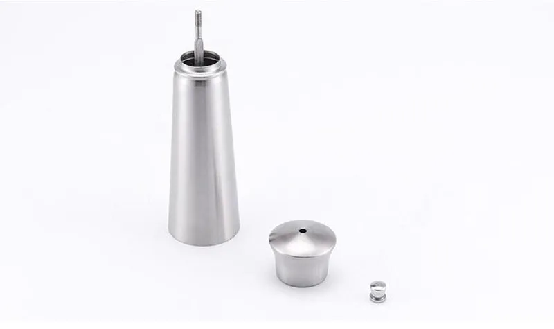 304 Molinillo de Pimienta de Acero Inoxidable Molino de Sal Grinder Utensilios de Cocina Condimento de Cocina Herramientas Envío Gratis QW7241