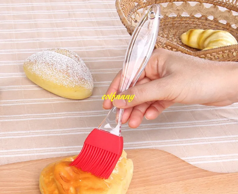 20.5*4 cm grande brosse à badigeonner BBQ brosse à huile de Silicone brosses de cuisson gâteau beurre pain pâtisserie brosse