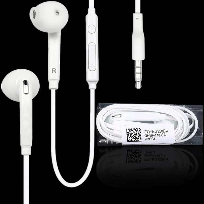 Earphones Headphone Earbuds For iPhone 7 8 plus Samsung S6 edge Headset In Ear With Mic Volume Control