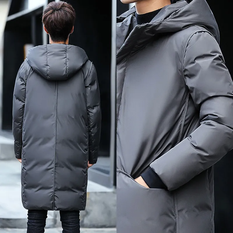 Add New Clothing Jackets Thick Keep Wear Outside Long Warm Men Down Jacket High Quality Hooded Down Winter Coat Male 6 200 DHgate