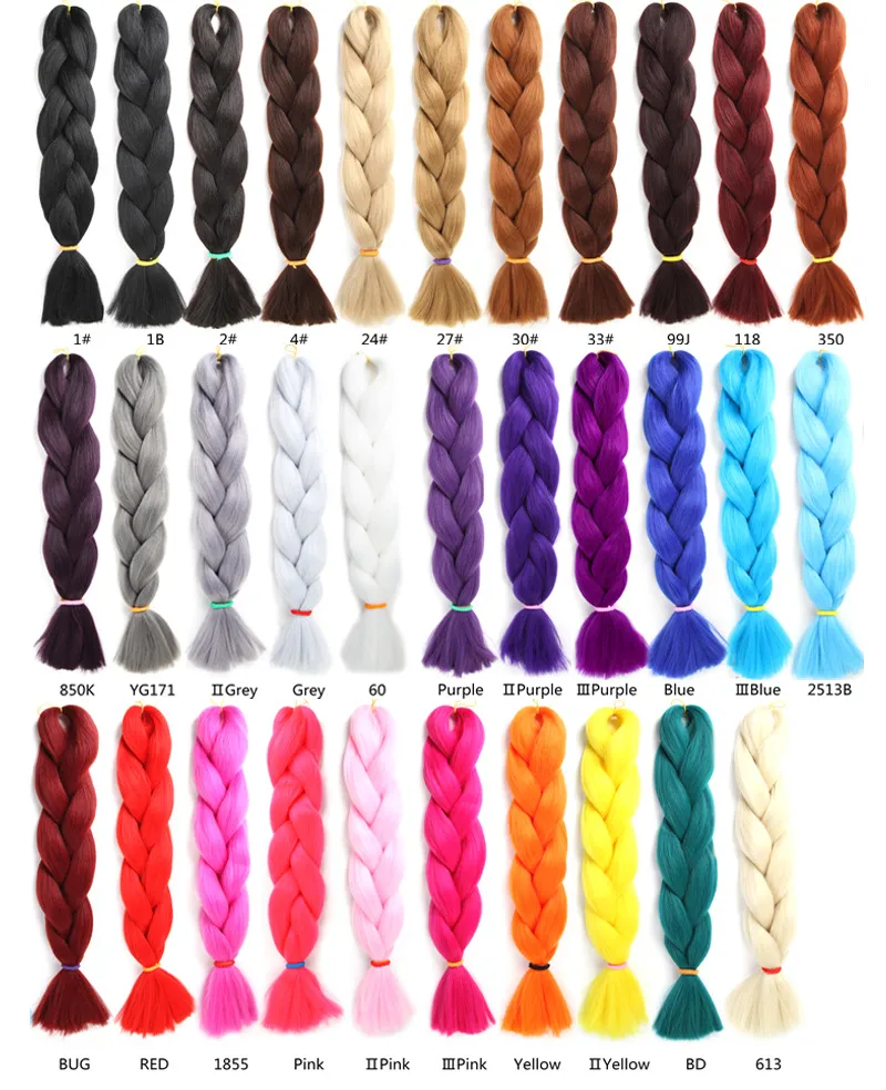 Kanekalon Jumbo Braid Hair Extension Color: 27 