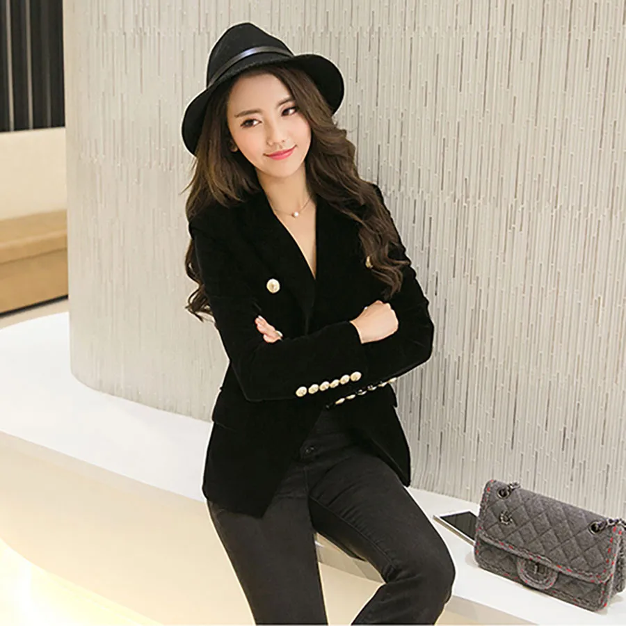 Blazer velours hotsell femme rouge