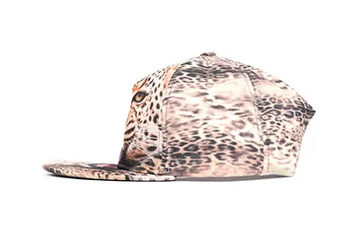 Stand focus 3d Leopard Print Trucker Cap Baseball Basketball Sports Ball Unisexe Hat Biker Animal Animal Spring Summer8008784