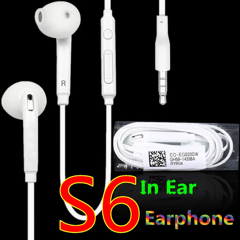 Earphones Headphone Earbuds For iPhone 7 8 plus Samsung S6 edge Headset In Ear With Mic Volume Control