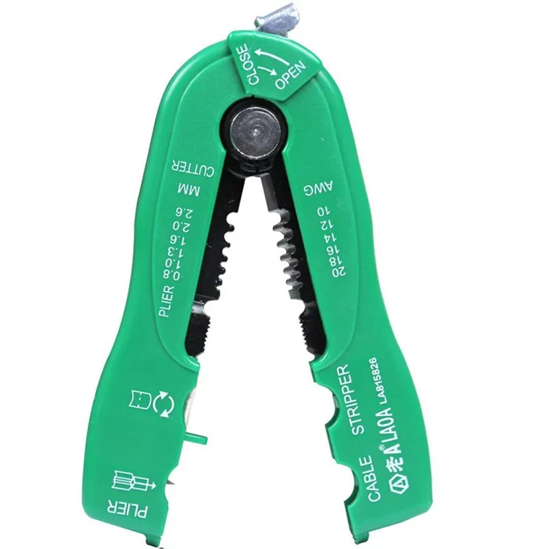 Freeshipping Portable Multifunctional Wire Pliers Palm wire stripper crimp tool Brand Wire Stripper