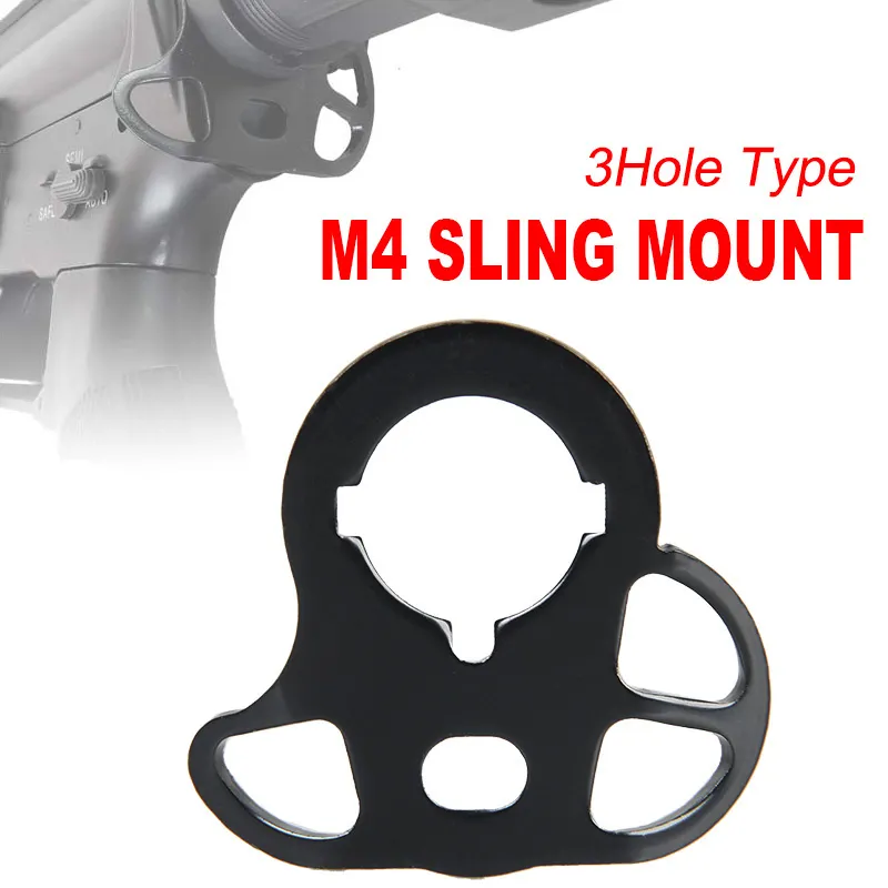 Nouvelle Arrivée Noir Couleur Sling Adaptateur Tactique Adaptateur Pour Airsoft Scope Bonne Qualité CL33-0053