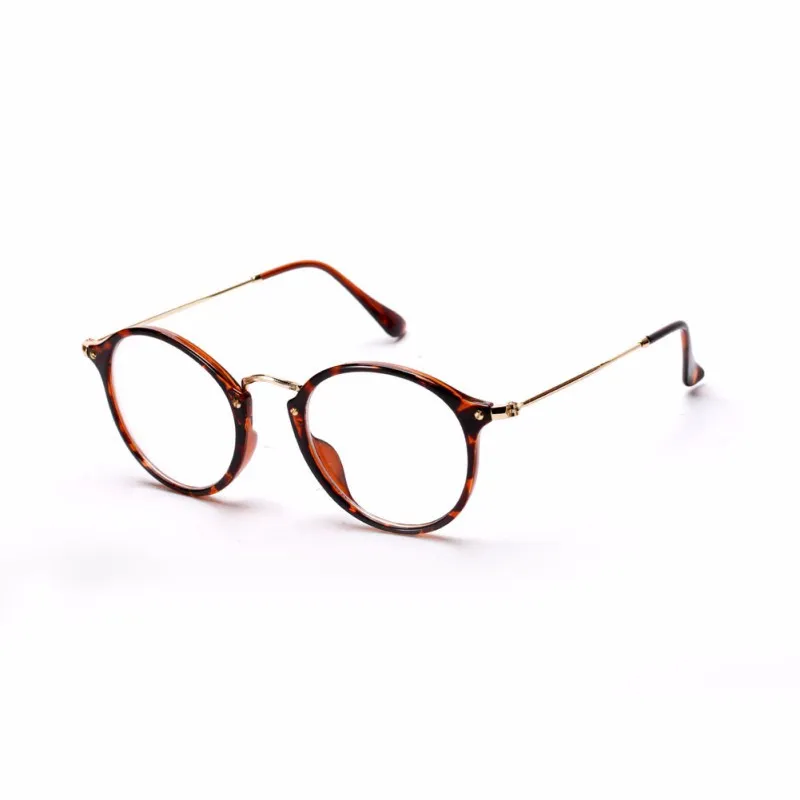 Wholesale Women Men Vintage Round Eyewear Frames Retro Optical Glasses Frame Eyeglasses Goggle Oculos free shipping