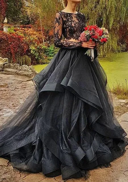 ❤️Top 15 Black and White Wedding Dresses 2024 - Hi Miss Puff