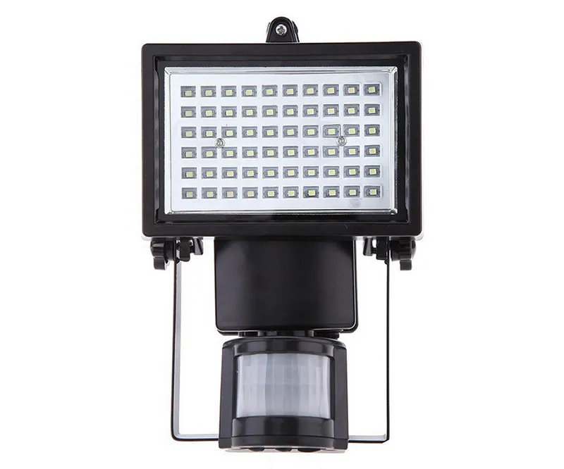 60LEDs 100LEDs Solar LED Floodlight Reflector Lights Outdoor Motion