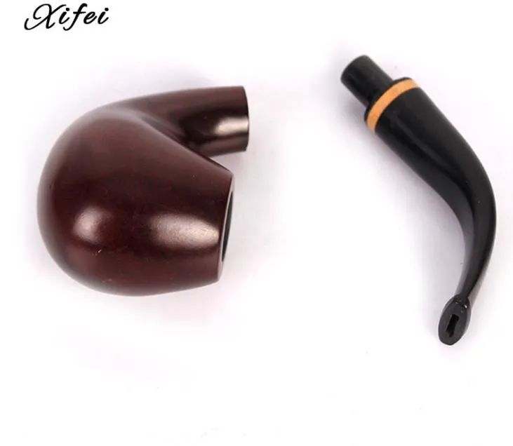 New products, smooth wood grain, mahogany pipe, wooden gifts, pipe fittings.