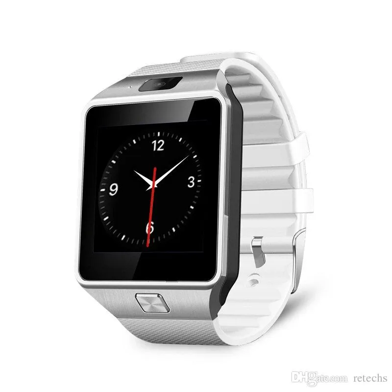 Dz09 wristbrand gt08 u8 a1 smartwatch bluetooth android sim intelligent mobiltelefon klocka med kamera kan spela in sömnstatus detaljhandelspaket