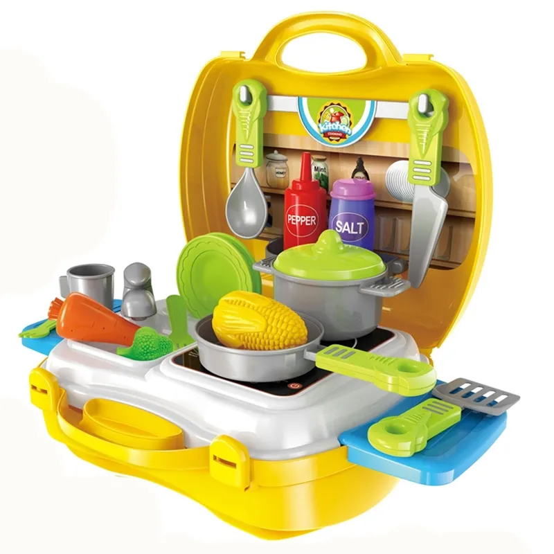 الشحن مجانا صبي فتاة الأطفال تلعب محاكاة مطبخ الأطباء الشواء المكياج سوبر ماركت صيانة أدوات اللعب منزل اللعب