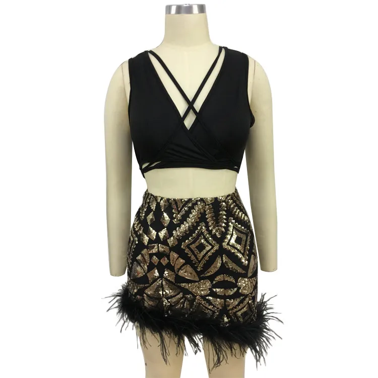 women two piece outfits skirt 