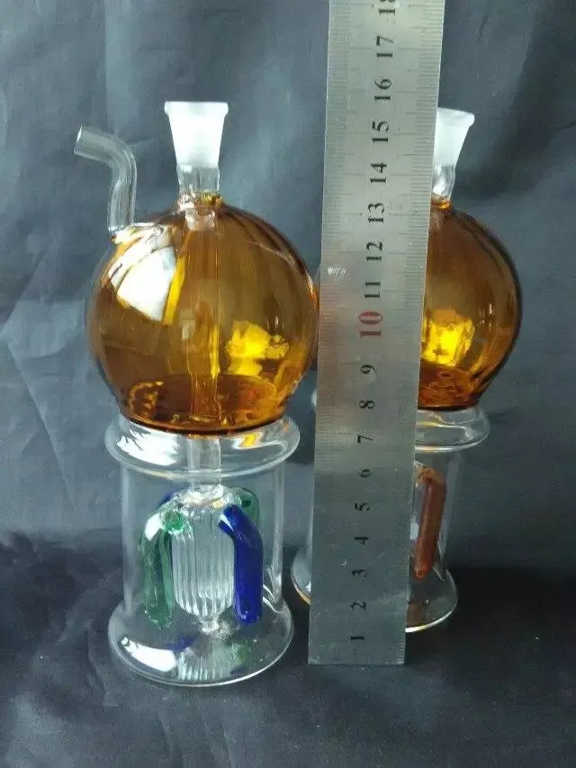 Sur les quatre griffes de ventre rondes narguilé en verre gros bongs en verre brûleur à mazout conduites d'eau en verre plates-formes sans fumer