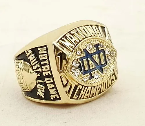 Vem kan slå våra ringar, högkvalitativa 1988 Notre Dame Major League Ship Rings7313384