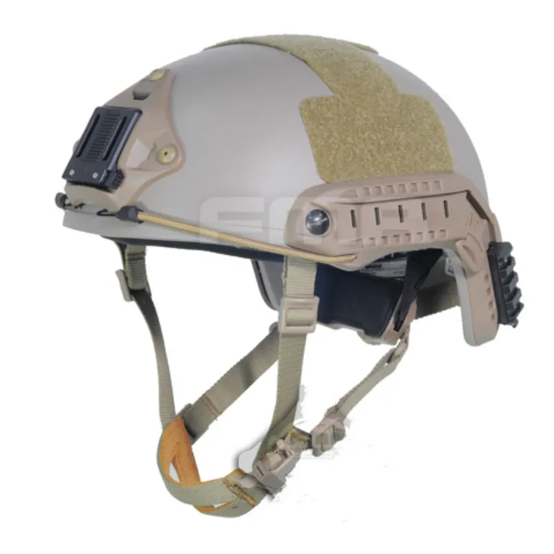 Tactical Ballistic aramid fiber version High Cut Helmet DE M-XL
