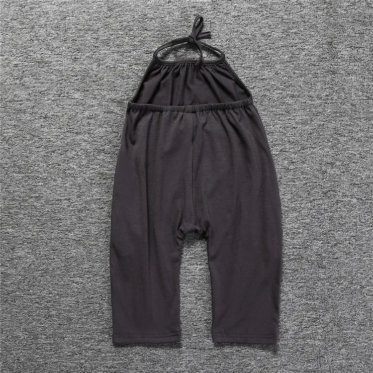 INS Harem Pantalon Nouvel Été Mode Bébé Filles Vêtements Ensemble Une Pièce Sans Manches Pantalon Sunsuit Enfants Enfants Combinaison Costumes Ensemble