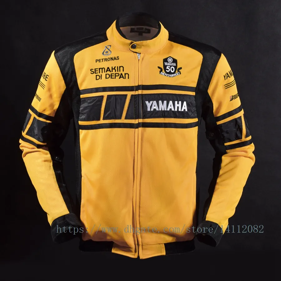 Veste online yamaha jaune