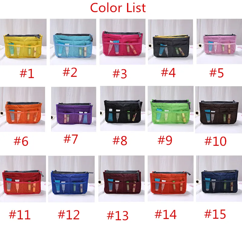 Universal Tidy Bag Cosmetic bag Organizer Pouch Tote Sundry Bag Home Storage Bags Travel Makeup Insert Handbag