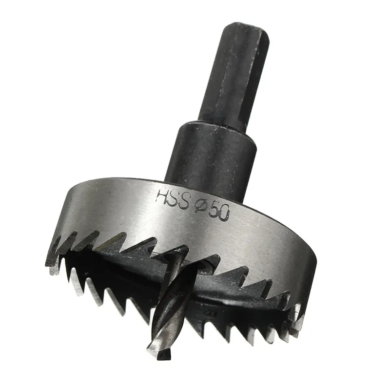 HSS Drill Bit Hole Saw Set – 6-Piece 16-32MM High-Speed Steel Metal Alloy Twist Bits For Stainless Steel, Iron, Copper, Aluminum, And More