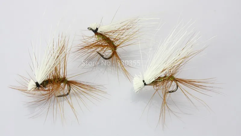 Elk Wing Caddis Dry Flies Trout Fly Fishing Lures H037 (15)