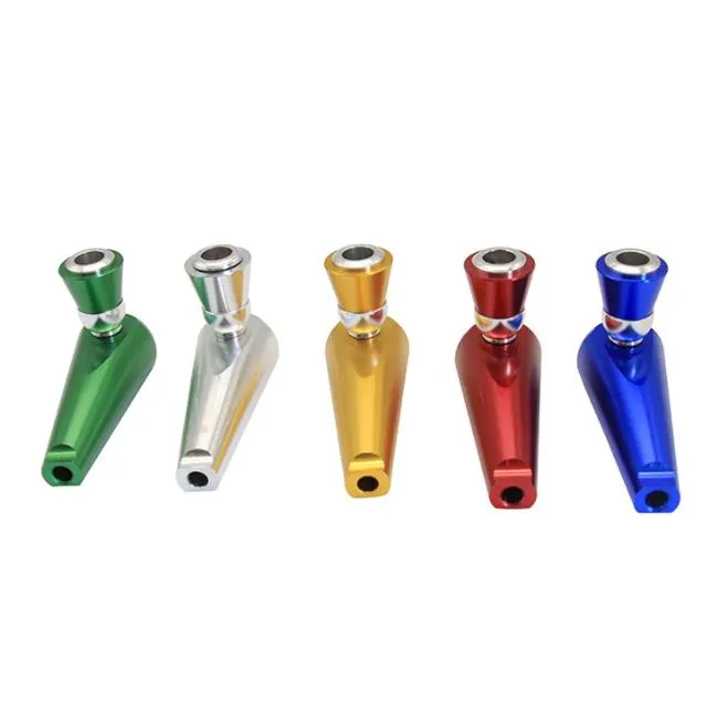 New listing, detachable creative Bluetooth headset pipes, multicolored metal small pipes