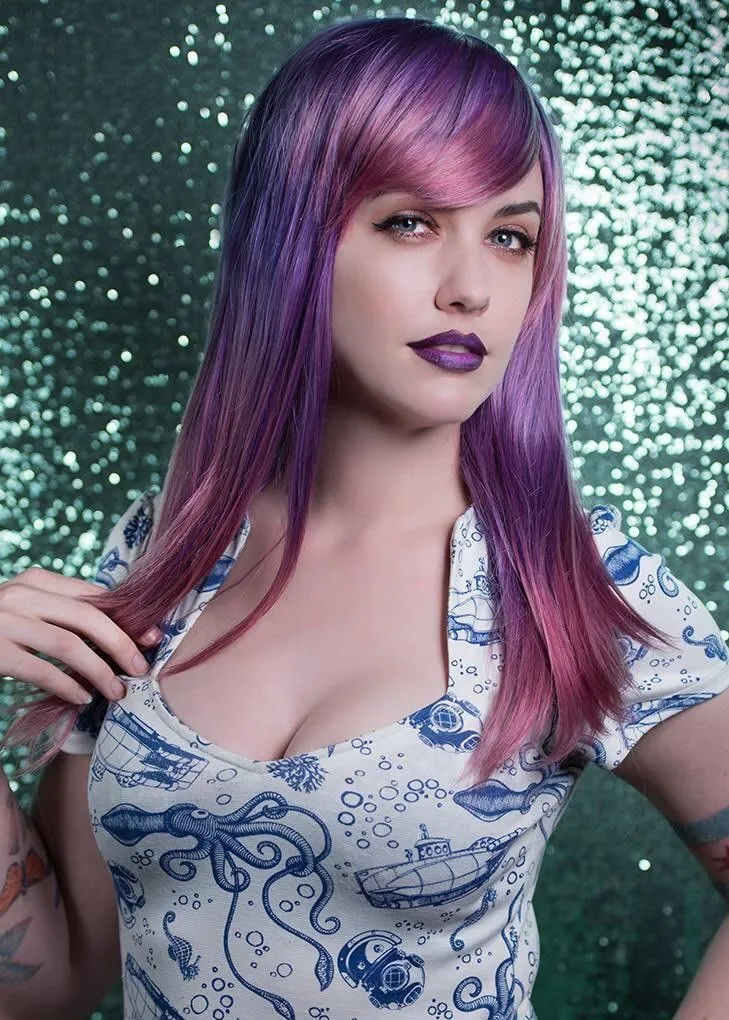 Arda wigs ombre top