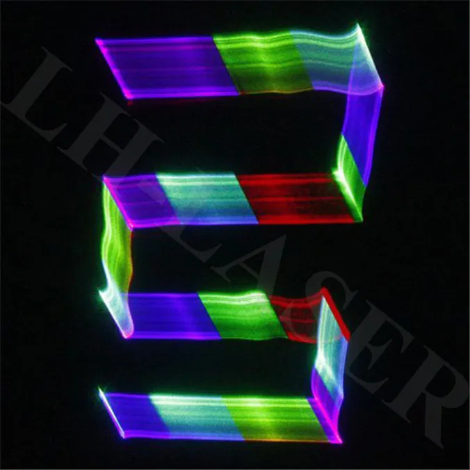 2000MW SD card ILDA programmable laser lighting show projector full color rgb animations disco party system1589053