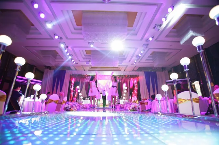 60X60 CM classique luxe coloré LED cristal décoration de mariage allée coureur T Station scène miroir tapis livraison gratuite