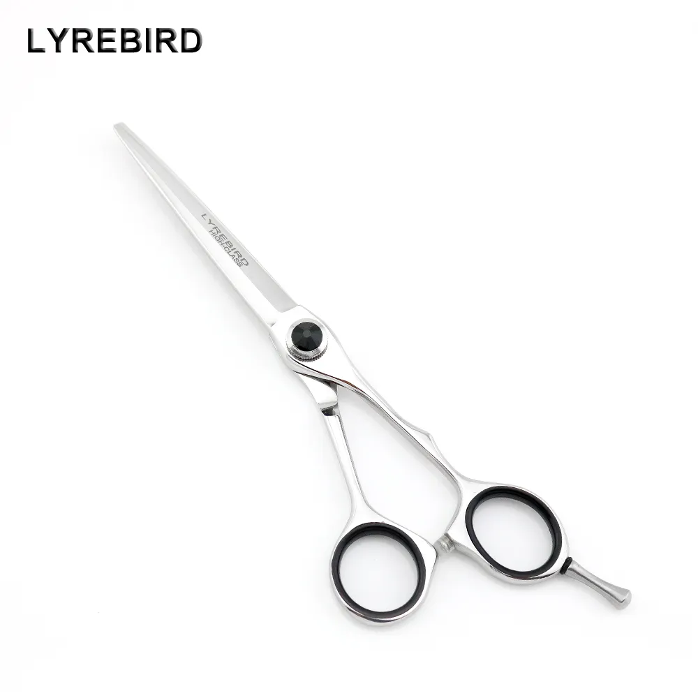 전문적인 모발 가위 5.5 인치 또는 6 인치 일본 일본 머리 전단 헤어 커팅 가위 Lyrrebird High Class 10pcs/Lot New