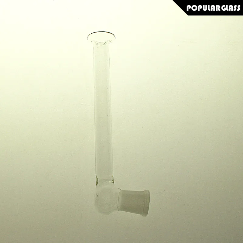 19cm Long Glass Hoakahs Flared End Vapexhale Hydratube Ustnik Palenie Bongs Kobiet 18.8mm i 14.4mm PG5135