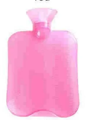 Dhlrubber Wasserflasche Premium Klassische transparente Wasserflaschen ideal für Schmerzlinderung Muskel Entspannung Komfort Gebrauchung 8337159
