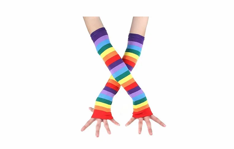 Bambini all'ingrosso Arcobaleno partito copre i bambini di design ragazze di danza con Unicorn fascia del corno guanti leggings neonata di abiti firmati BY0145