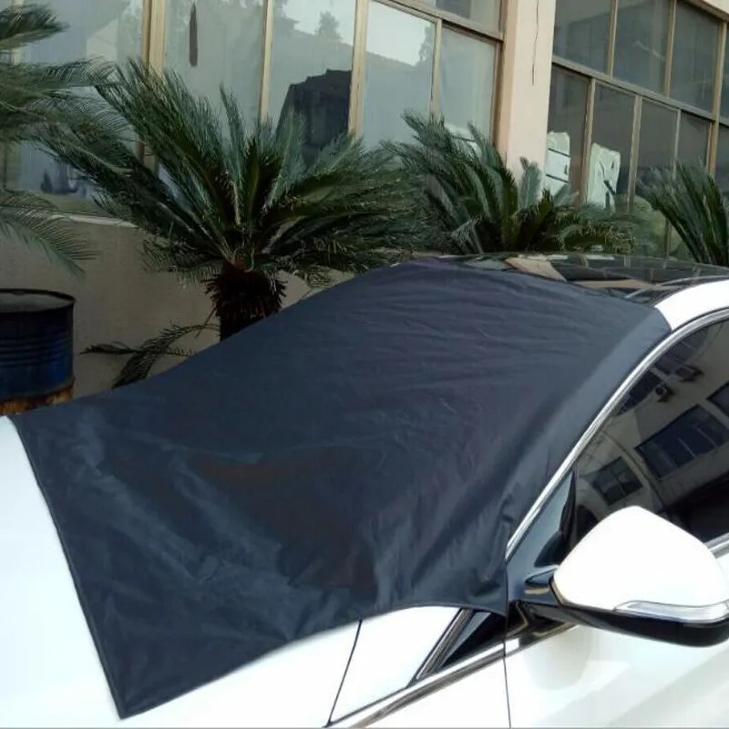 Wodoodporna pokrywa samochodu Auto przednią szybę przeciwsłoneczną przedni okno Słońce Słońce Słońce Snow Shade Cover Sunshade Cloth Exterior Akcesoria QP001