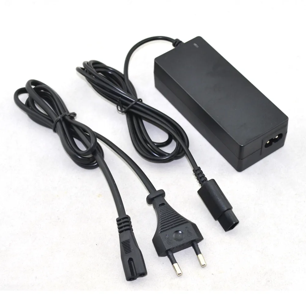 US EU Plug Adattatore CA GC Alimentatore Caricabatterie console Gamecube NGC con cavo DHL FEDEX EMS SPEDIZIONE GRATUITA