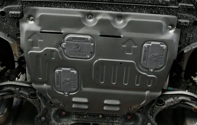 Alta qualidade de manganês motor do carro de aço skid plate, chapa de guarda, guarda-lamas, protegendo placa para Nissan Kicks 2017-2020