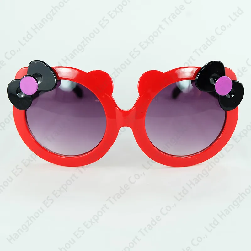 Lovely Colorful Flower Kids Sunglasses Round Frame Pretty And Cute Design Wholesale Eyewear