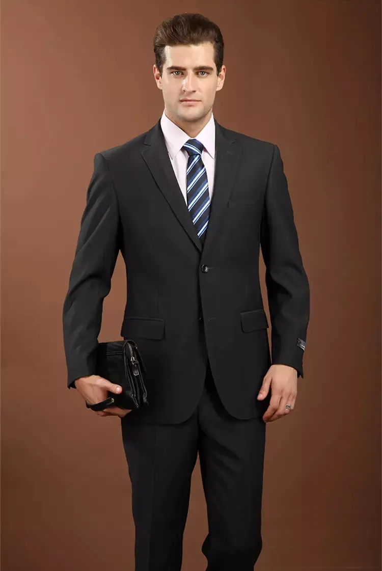 Men Suit Blazer Latest Coat Pant Designs Black Business Suits Wedding Suits Custom Made Groom Wear Tuxedos Gray Formal Best Man Jacket Pants From Leeweddingstore 92.47 DHgate.Com