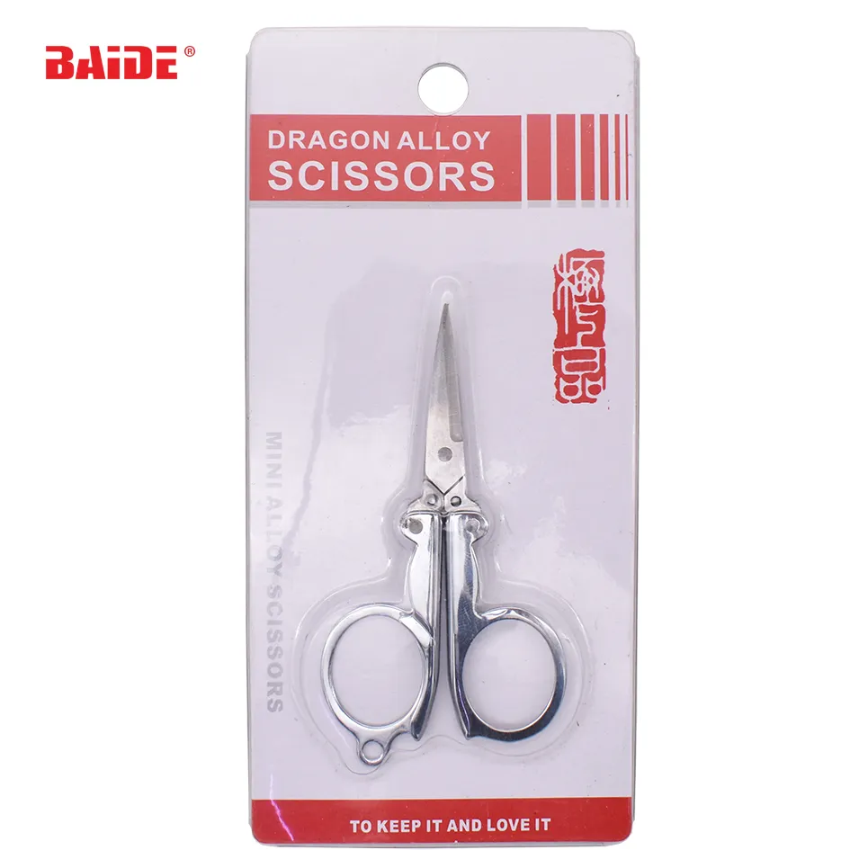 Home Portable Folding Stainless Steel Scissors For Arthritic Hands Mini
