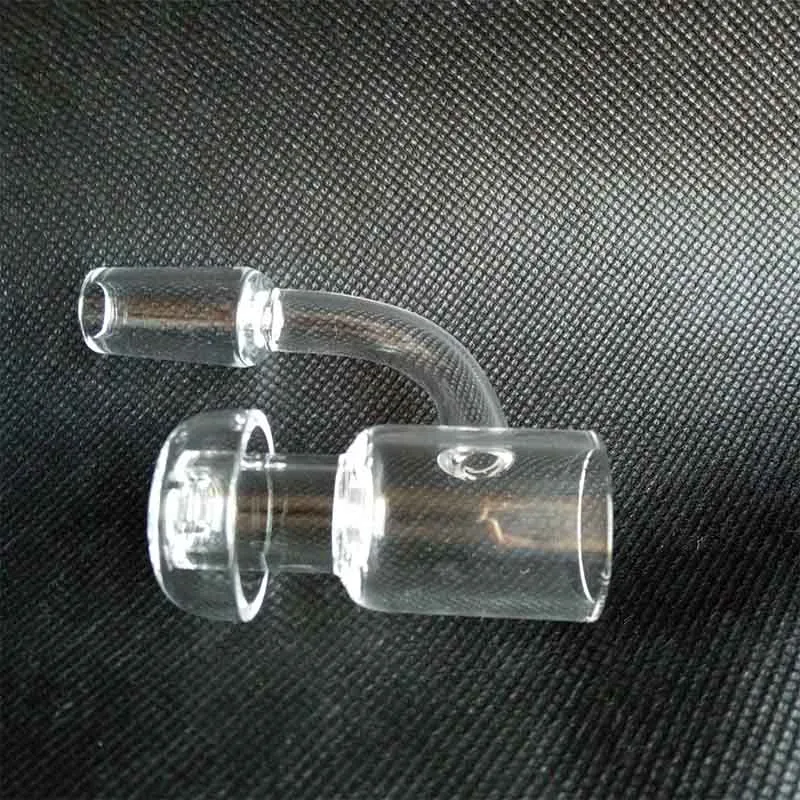 Кварцевый Terp Vacuum Banger Banger Pipe для курения ногтей Неуместный промокает до 10 мм 14 мм 18 мм для кальянов водные трубы стеклянные бонг