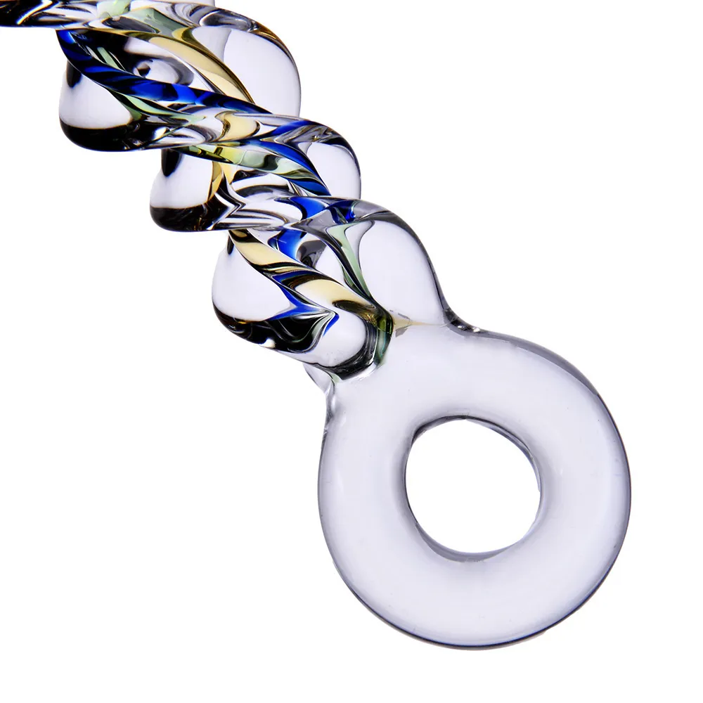 Spiral Glass Dildo Smooth Crystal Butt Plug For... From Gou05, $17.7 |  DHgate.Com