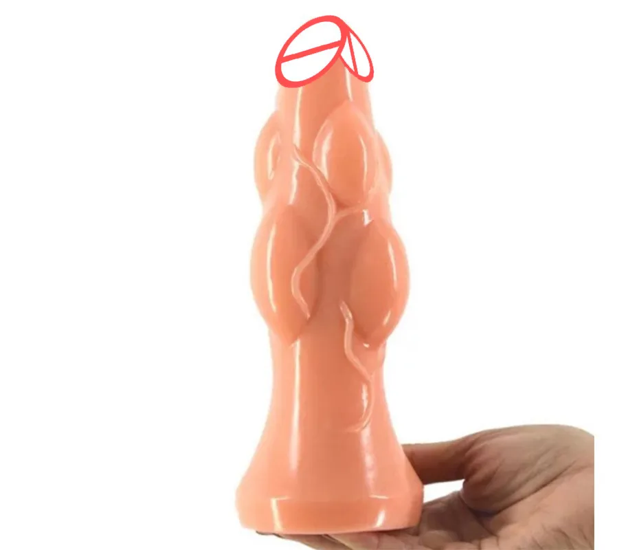 Big Sex Dildo Grande spina anale convex design convesso stimolante coppia giocattoli per adulti stopper ano massaggio massaggio prodotto