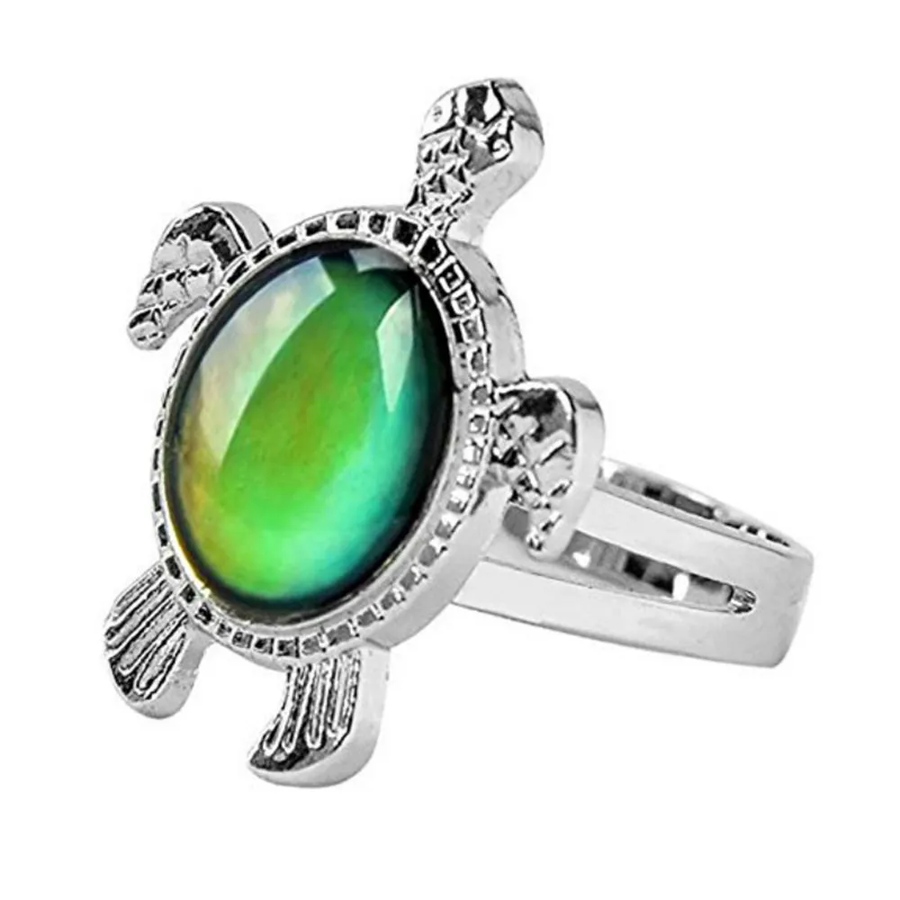 anel marca nova moda humor mudando cores toca para o transporte da gota, anéis de casamento para aço inoxidável mulher