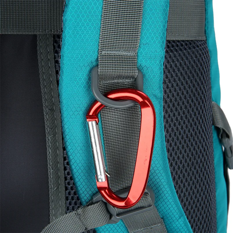 HU WAI JIAN FENG Hiking Backpack Outdoor Sport 50L High Density Nylon Tear proof Tactical Bag Laptop backpacks Water proof C18111901