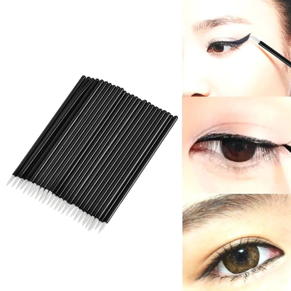 Multi -color jednorazowe aplikatory do makijażu 150 sztuk Jednorazowe Powiązujące aplikatory Mascara Wands Eyeliner Szczotki Do Makijażu Zestaw Szczotki