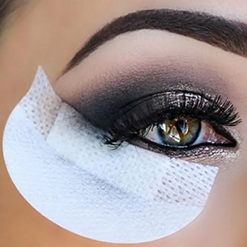 Oko Makijaż Narzędzia Jednorazowe Padły Eyeshadow Podkładki Gel Oko Makeup Tarcza Pad Protector Naklejka Eyelash Extensions Patch