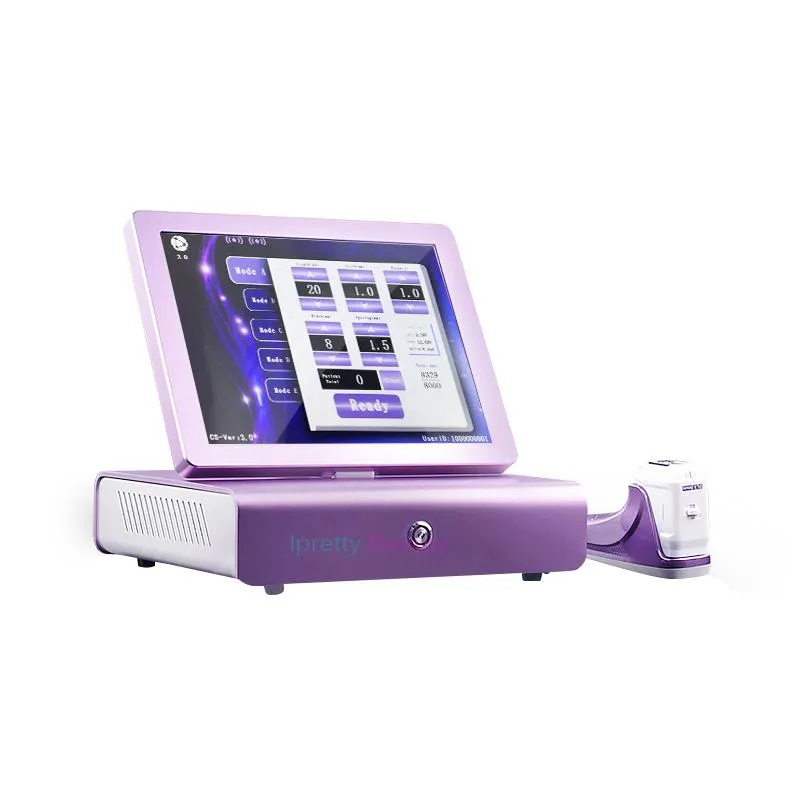 HIFU-Faltenentfernungs-Gesichtspflegegerät Ultraschall 2D 3D für den Salongebrauch