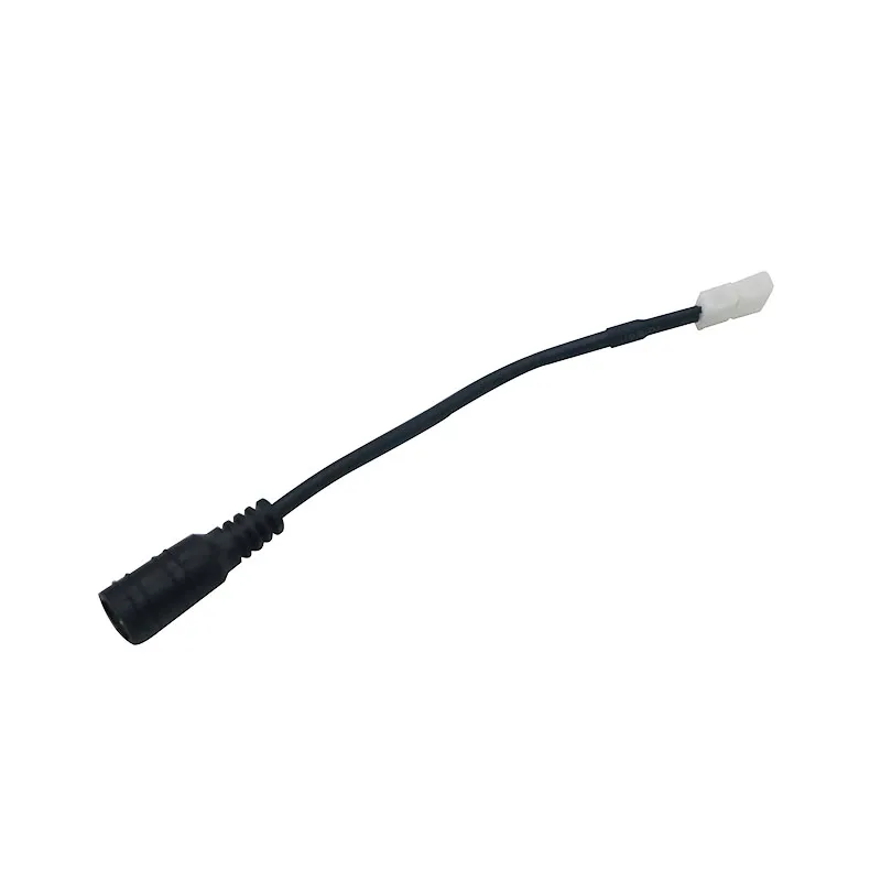 5,5 x 2,1 mm DC hona till 2-stift 8 mm / 10 mm LED-kontakt för strömadapter för 5050 enfärgad LED-remsa