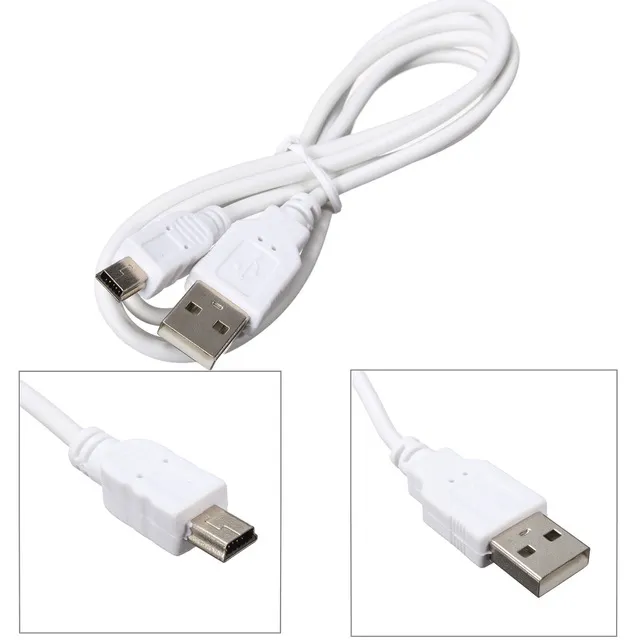 Mini USB Cable Type B 5 Pin Fast Data Sync Lead Charger Camera PC
