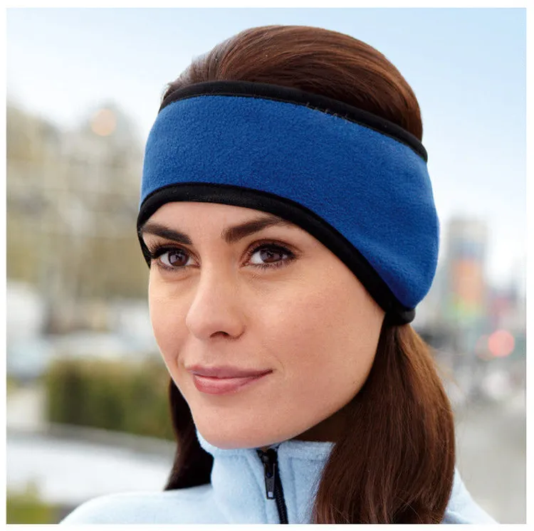 Winter Double Layer Fleece Ear Warm Headbands For Women And Men Elastic  Wide Head Band For Facial With Earmuffs 257W From Cmcvl, $21.78